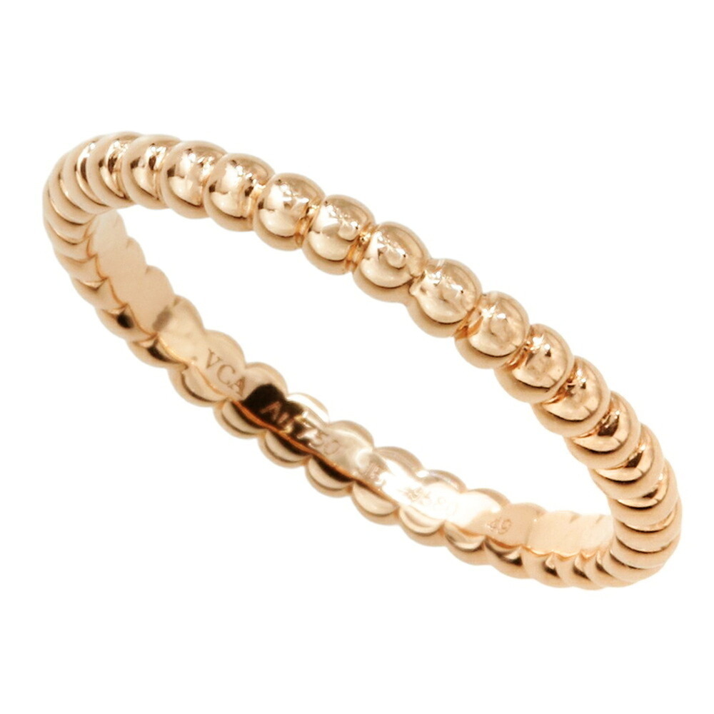 VAN CLEEF & ARPELS 18k Gold Pearl Ring #49